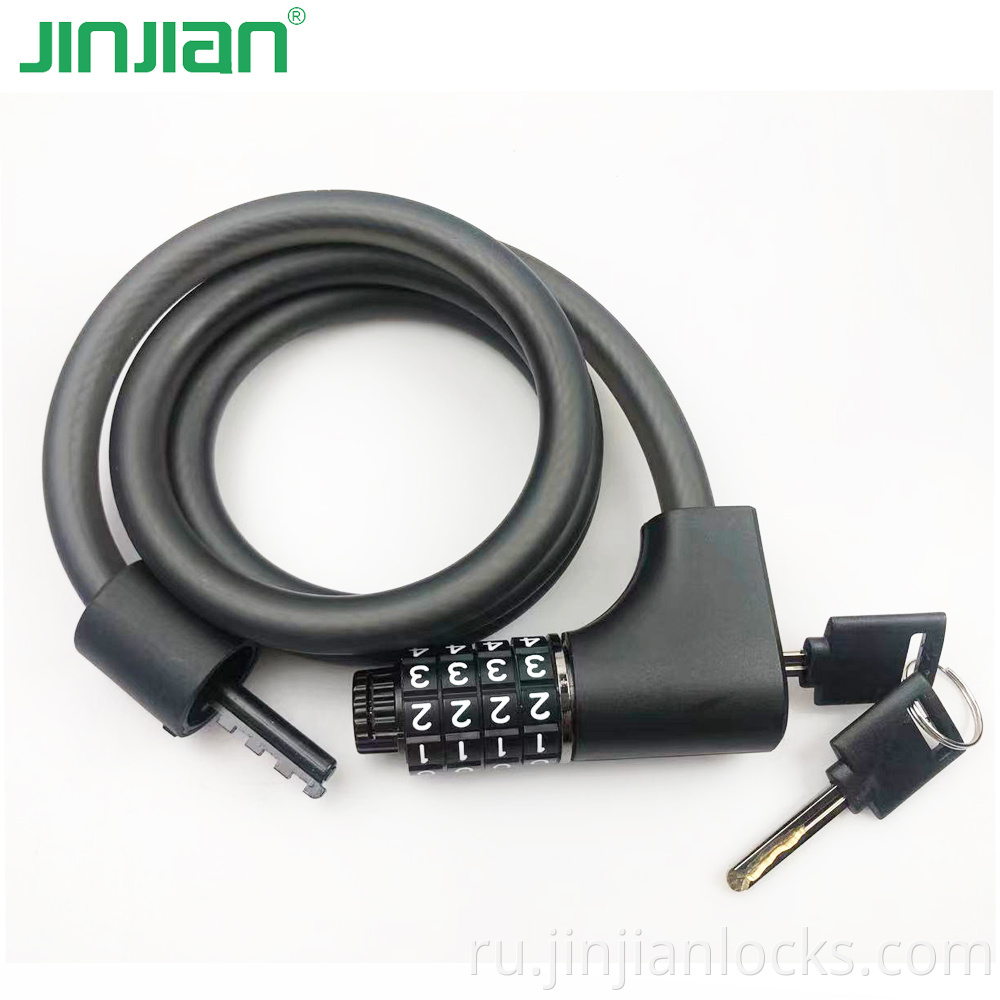 2021 Новый дизайн Top Security Security Cable Lock Bock Bock Chain Cheam Lock Lock Lock Lock Password